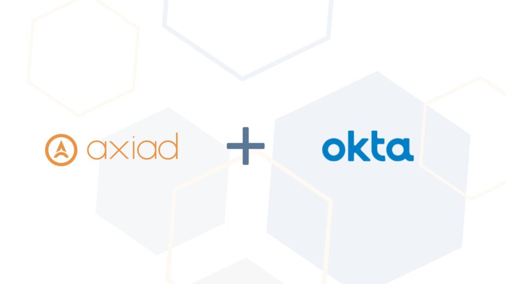 image with the Axiad and Okta logos
