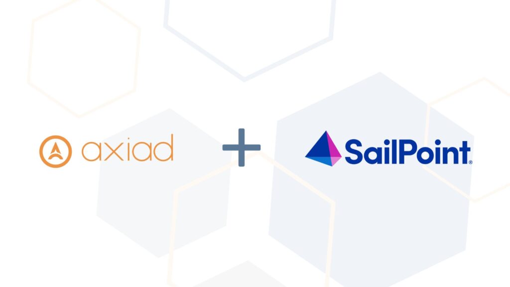 Image of Axiad and Sailpoint's logos
